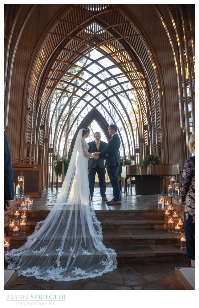 wedding ceremony at Mildred B Cooper