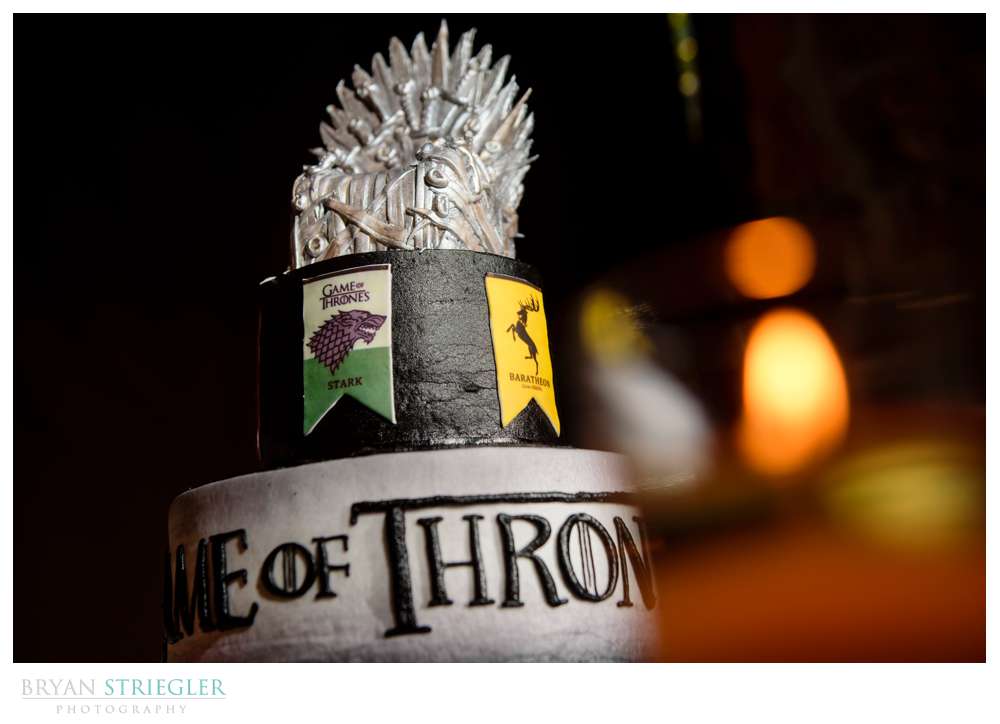 Game of Thrones groom's cake
