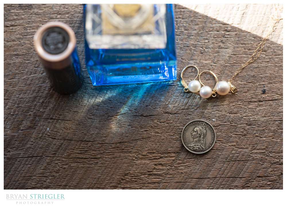 lucky penny and wedding details