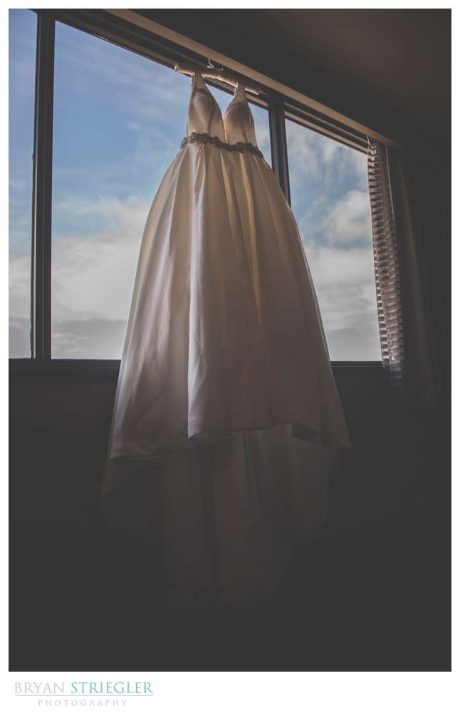 wedding dress at Chancellor hotel