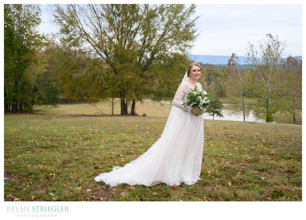 bridal portrait at Heritage Acres