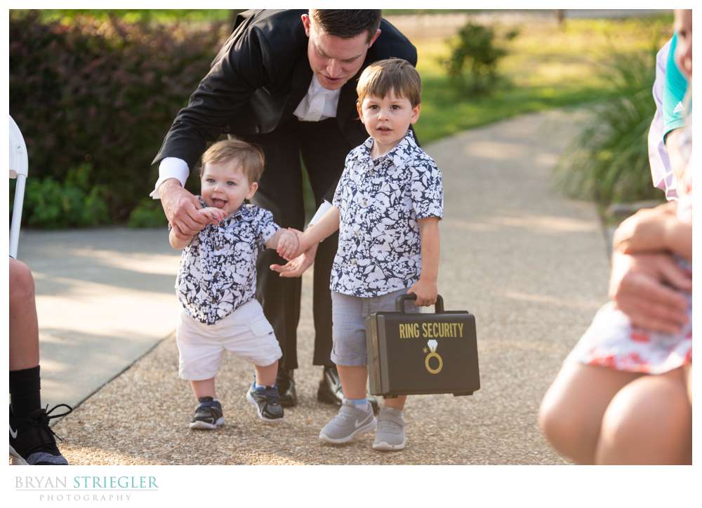 ring bearer with case