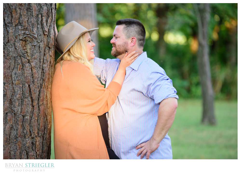 Engagement Session at Lake Fayetteville