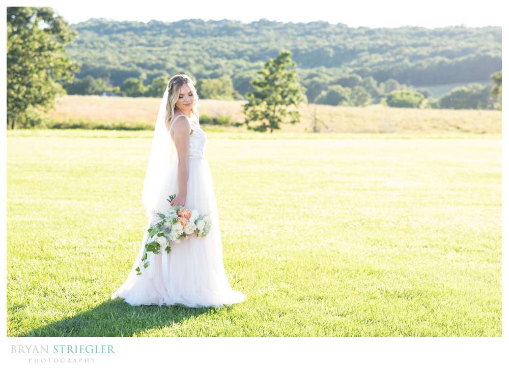 field at Willow Brooke Farm wedding venue