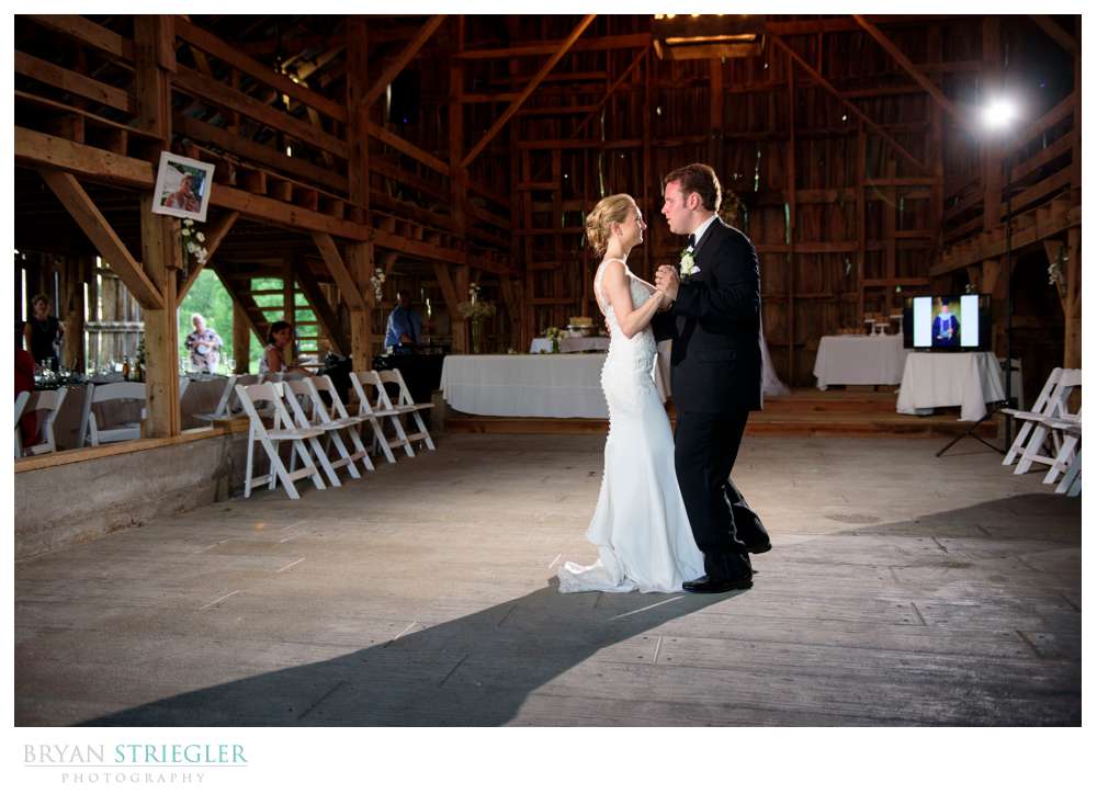 first dance at Hat Creek Ranch