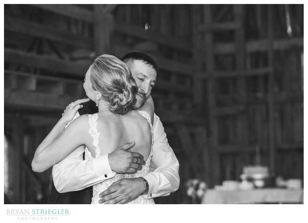 father daughter dance at Hat Creek Ranch