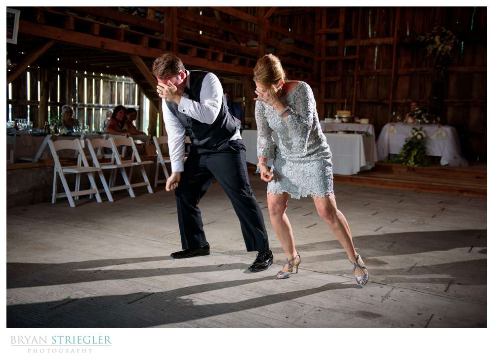 choreographed mom son dance