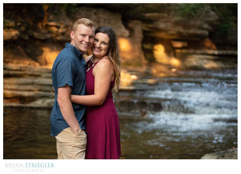 engagements with waterfall