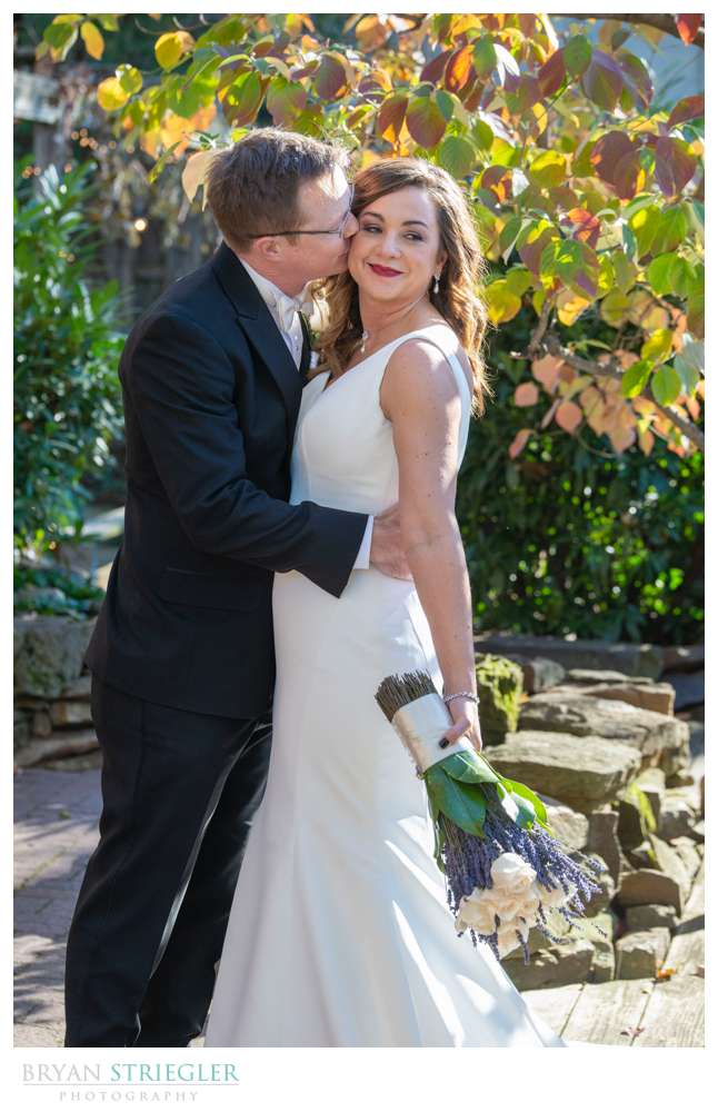 couple portrait at the Garden Room