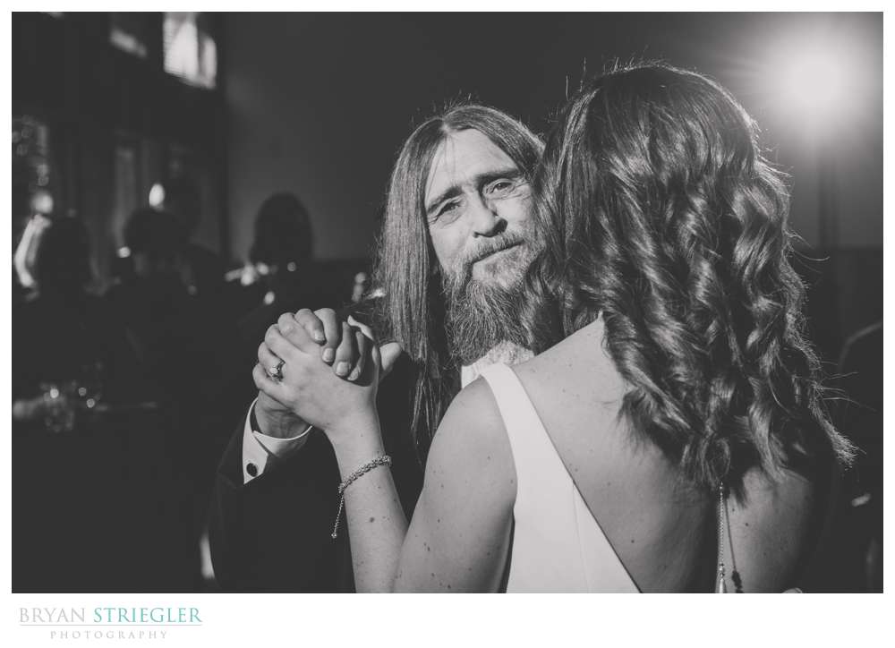 father daughter dance at Garden Room