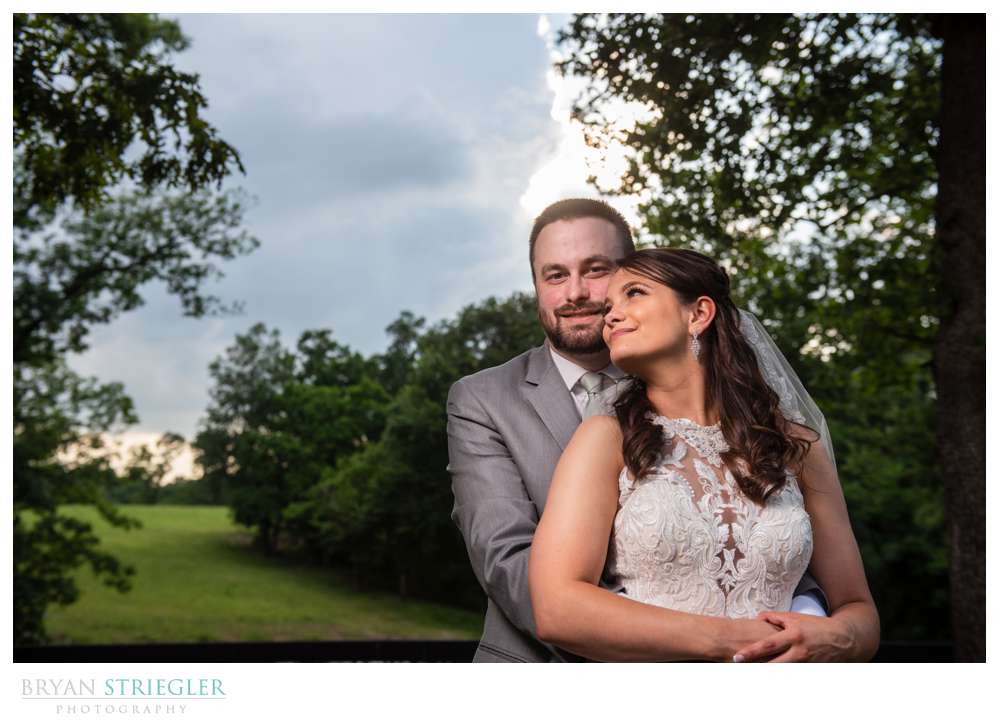 outdoor wedding portraits
