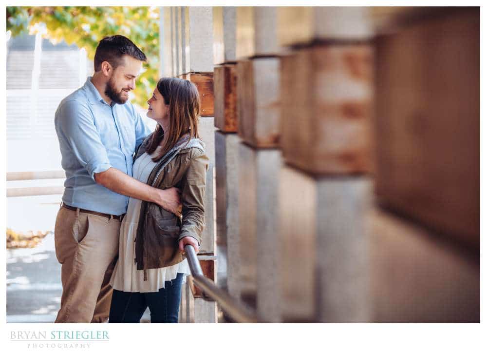 engagement session at Compton gardens