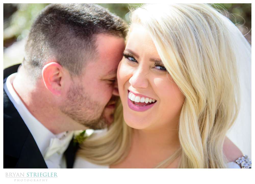tight portrait of couple