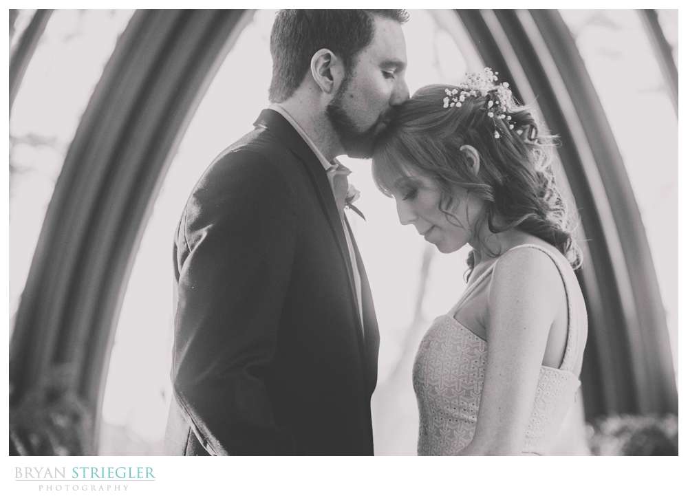 Intimate wedding at Mildred B. Cooper Chapel