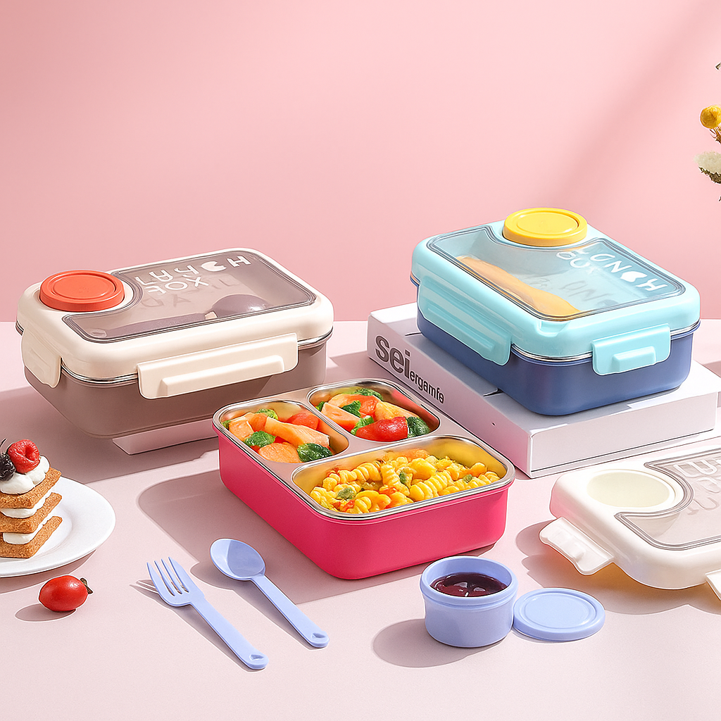 3 Compartment Lunch Box thumbnail 6