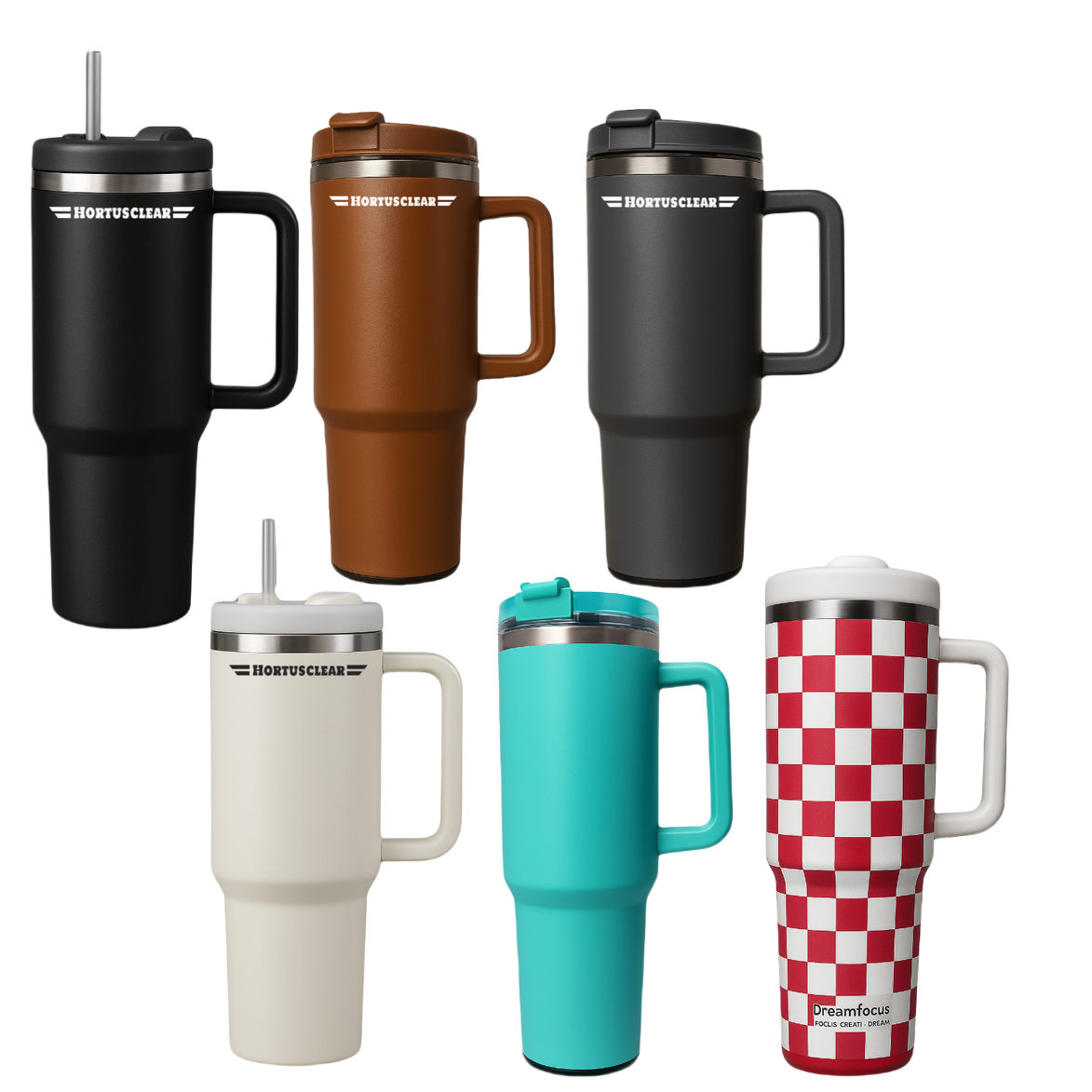 Large Insulated Tumbler With Handle thumbnail 1