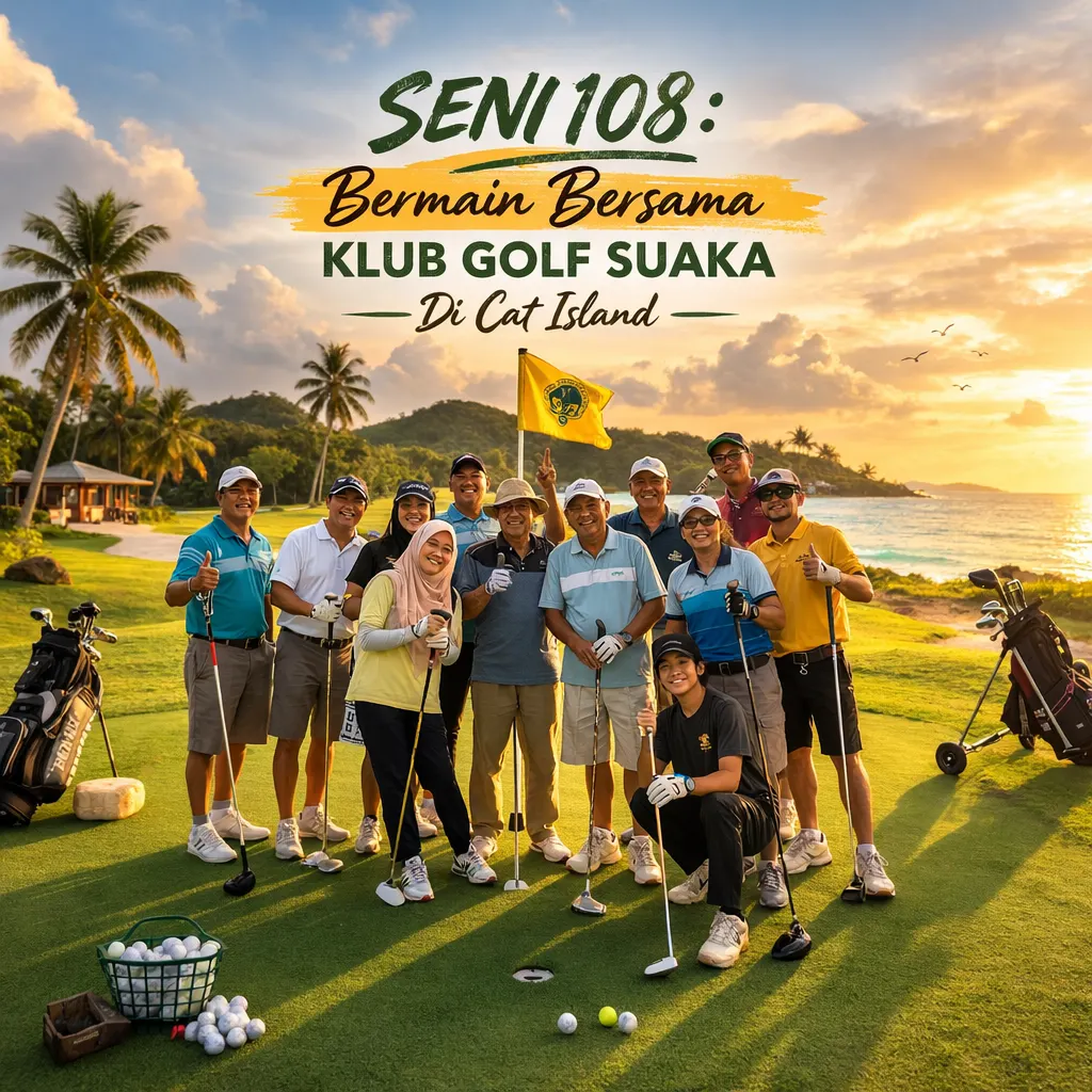 SENI108: Bermain Bersama Klub Golf Suaka Di Cat Island