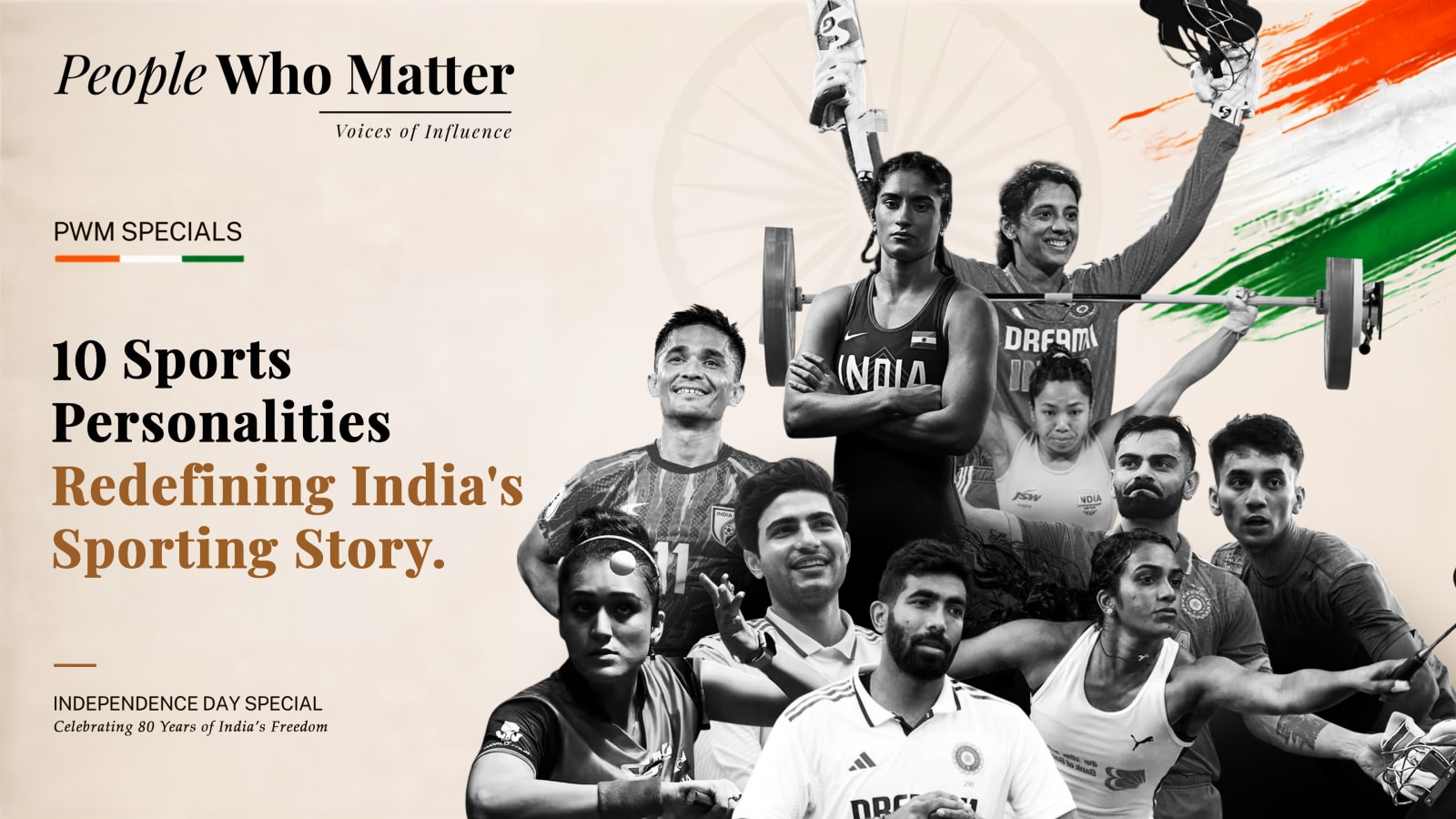 10 Sports Personalities Redefining India's Sporting Story