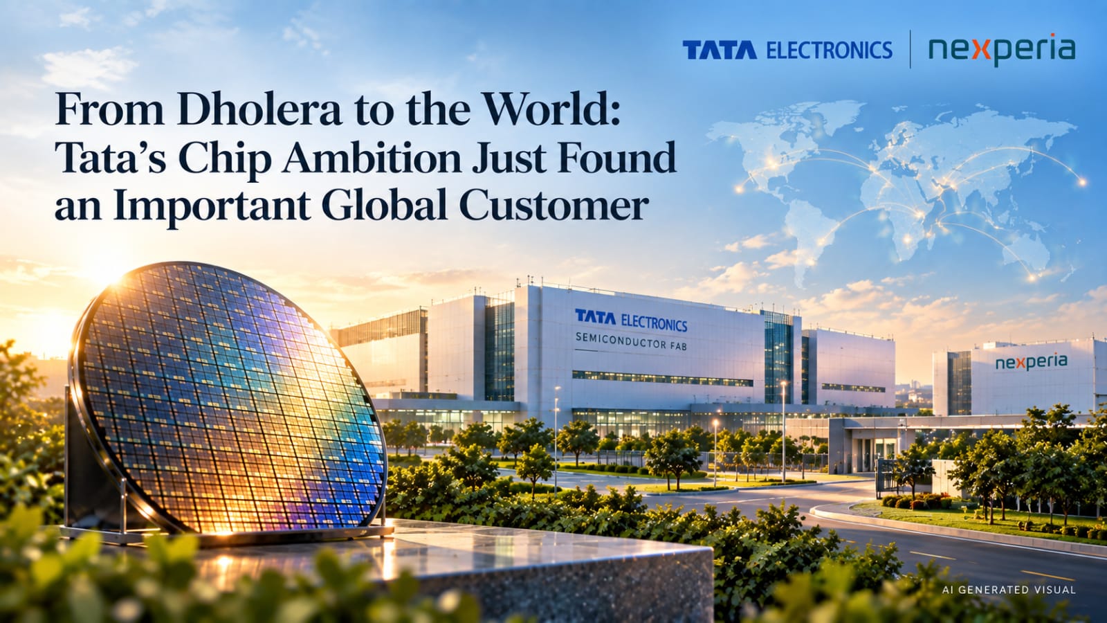 From Dholera to the World: Tata’s Chip Ambition Just Found an Important Global Customer