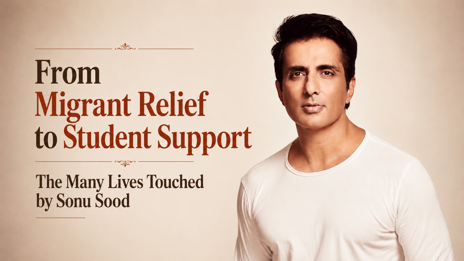 From Migrant Relief To Student Support: The Many Lives Touched By Sonu Sood