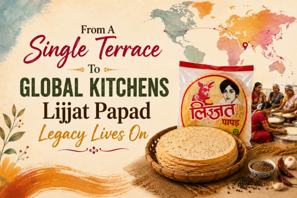 From A Single Terrace To Global Kitchens: Lijjat Papad Legacy Lives On