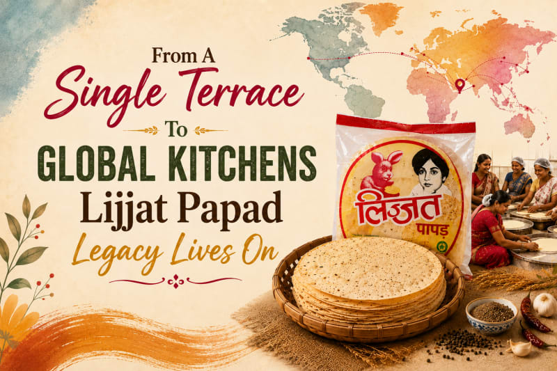 From A Single Terrace To Global Kitchens: Lijjat Papad Legacy Lives On