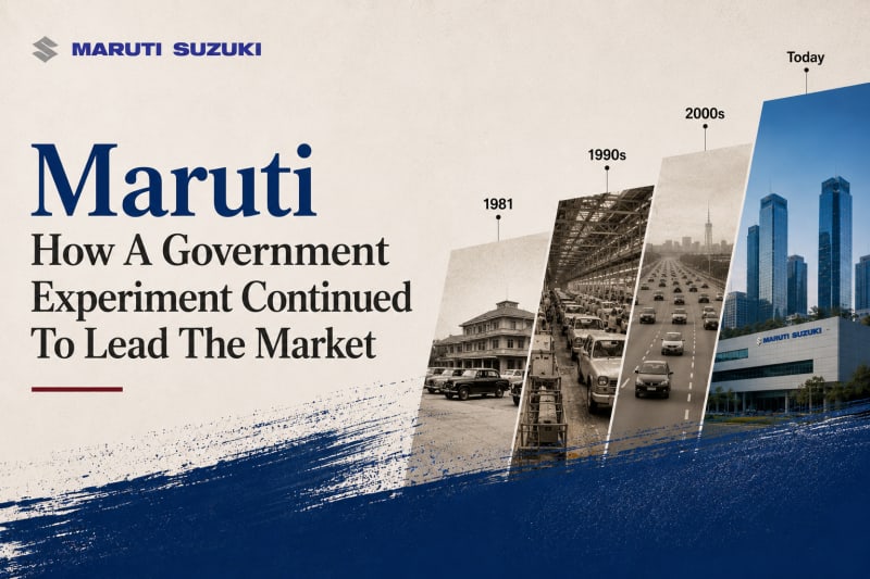 Maruti: How A Government Experiment Continued To Lead The Market