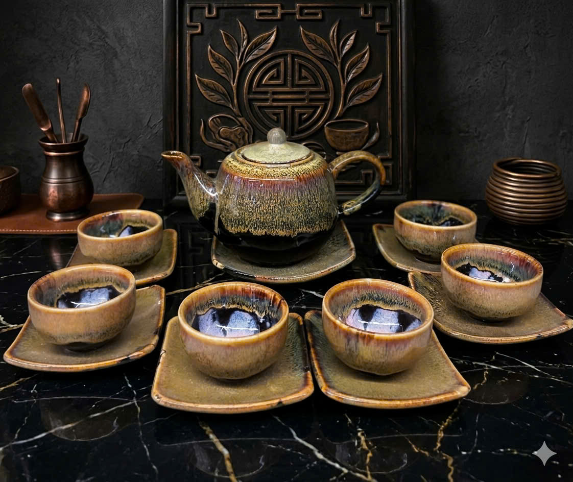 Nghệ thuật vẽ tay trên gốm: khi mỗi nét cọ là một dấu ấn riêng