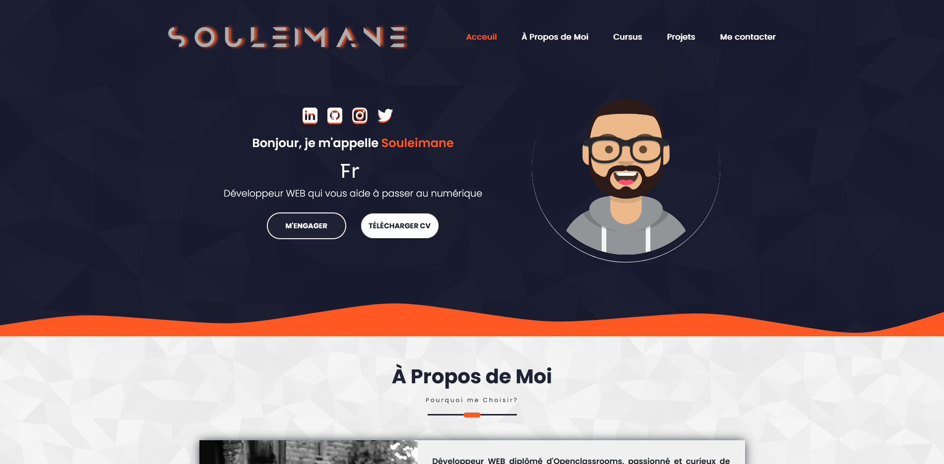Portfolio - header