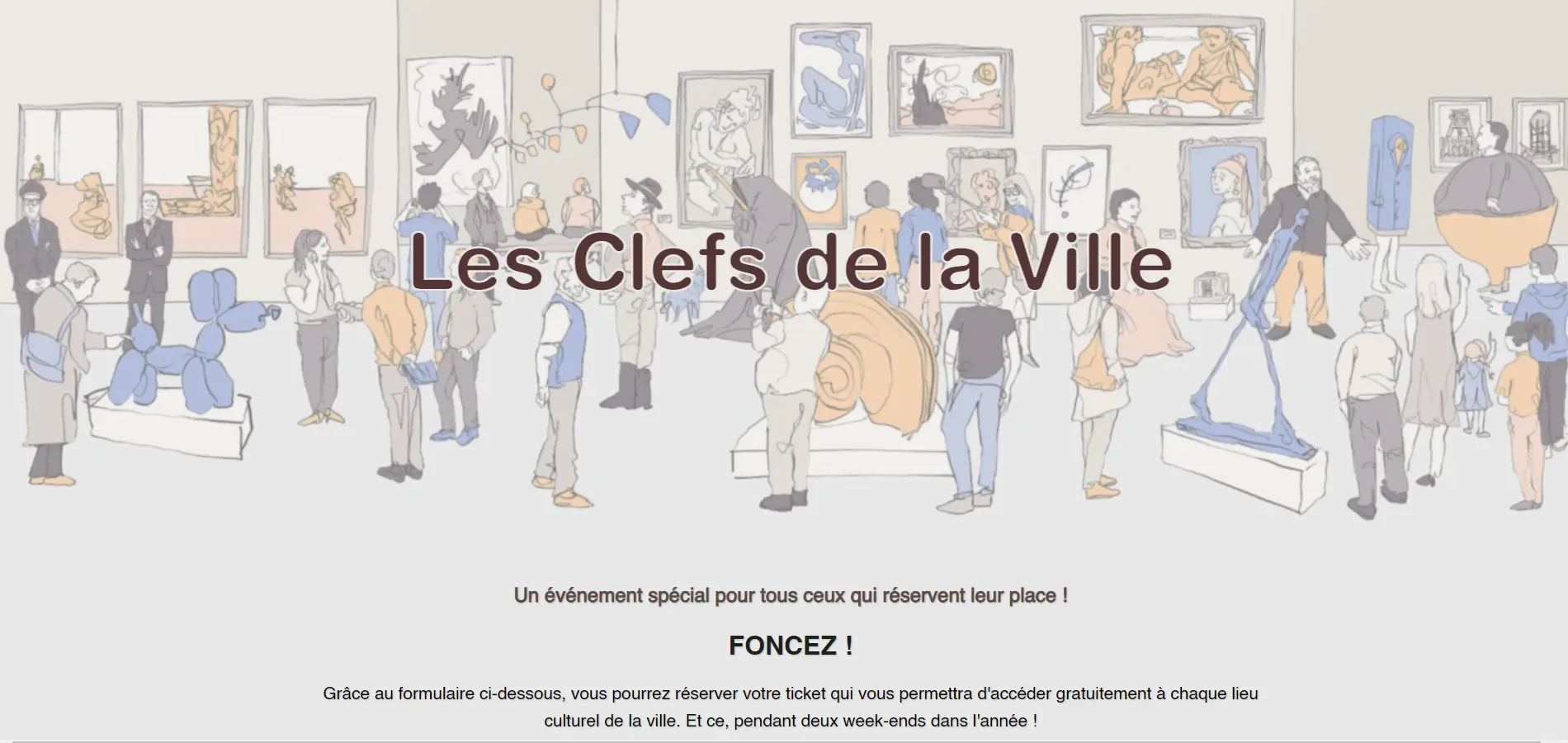 Les Clefs de la Ville - Home page