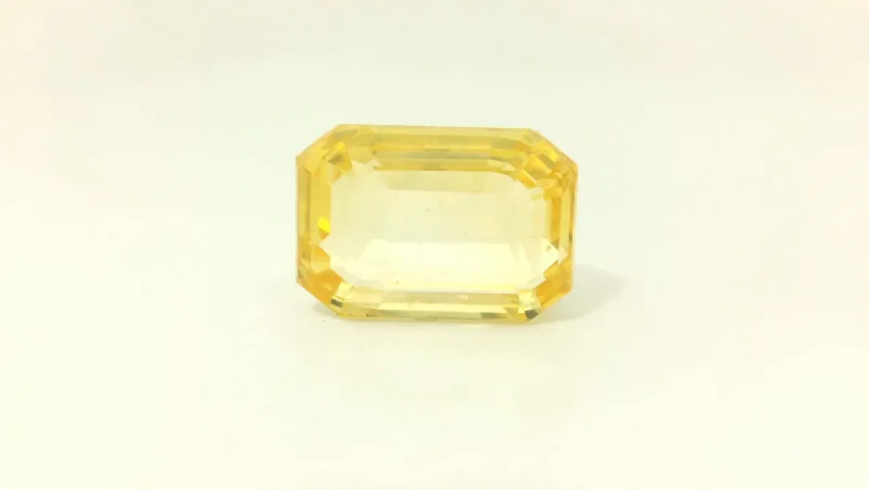 Natural Sapphire Yellow 6.55 cts