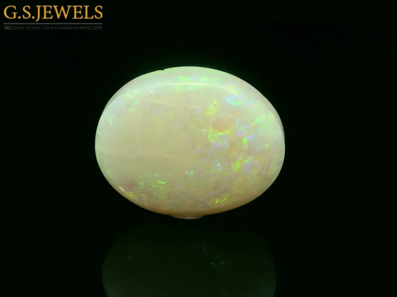 Natural Opal White 4.96 cts