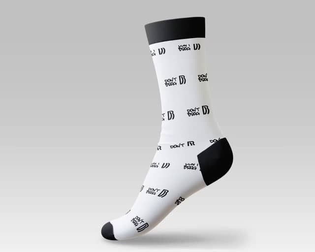 Don't Brag socks 