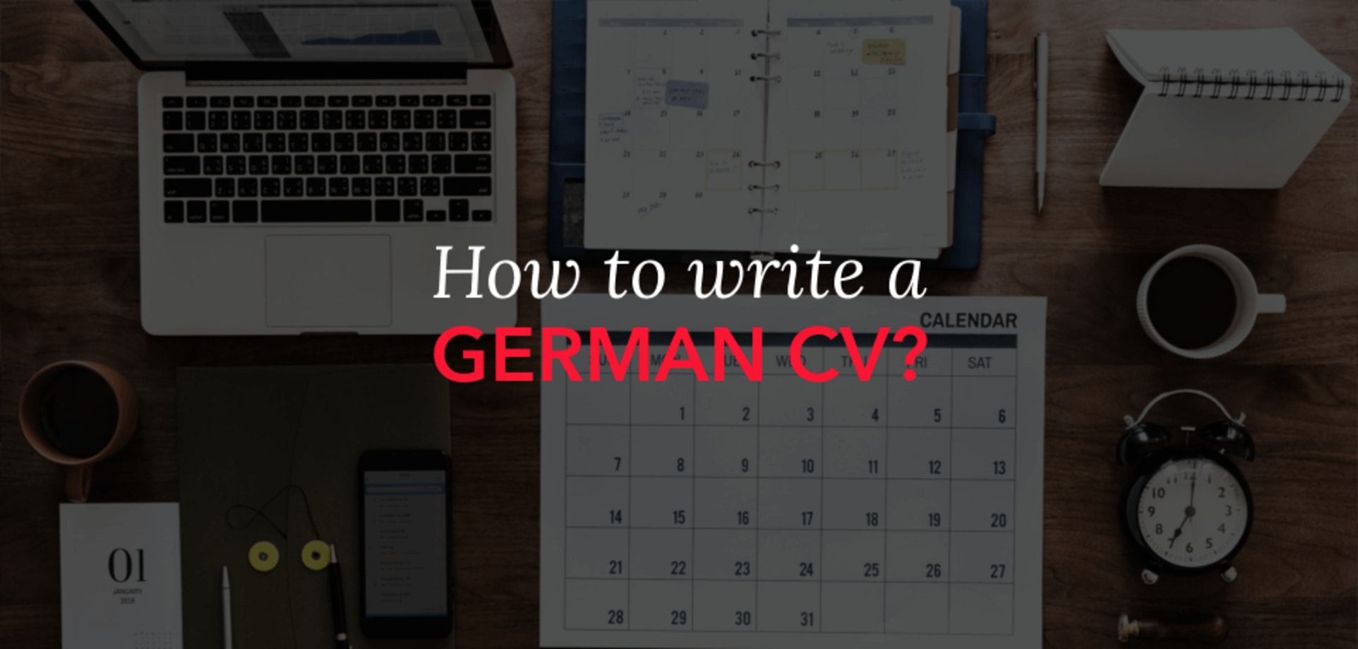 How To Write A German Cv