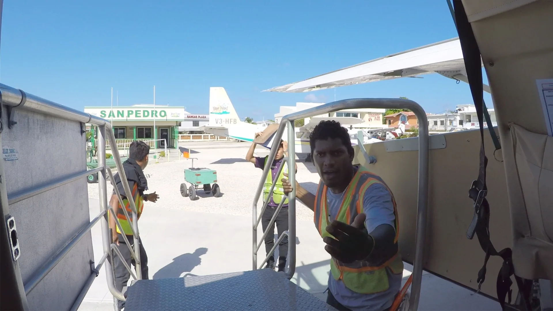 San Pedro welcome sign