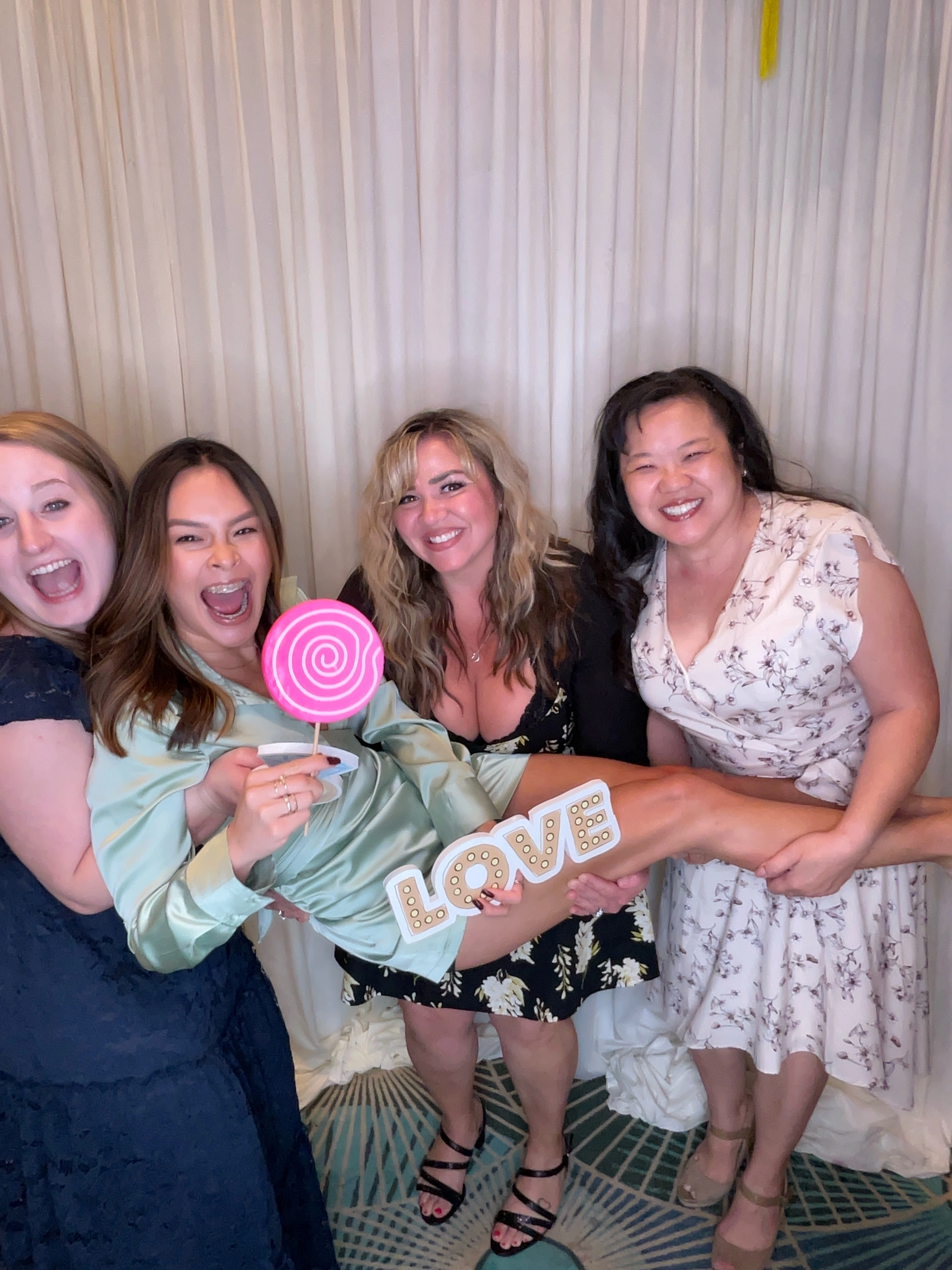 Dr. Wong and Dr. Michelle posing together