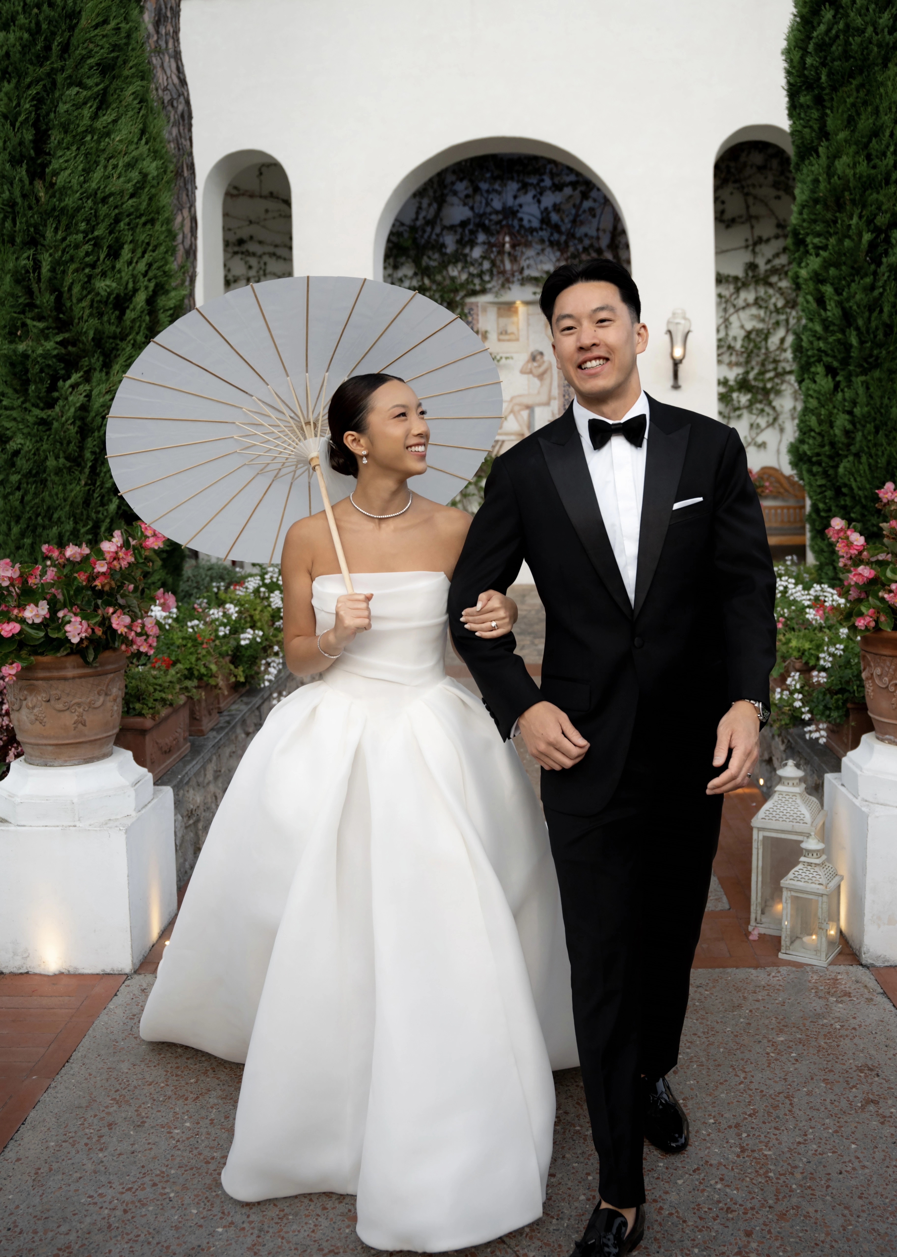 Dr. Wong and Dr. Michelle enjoying the reception