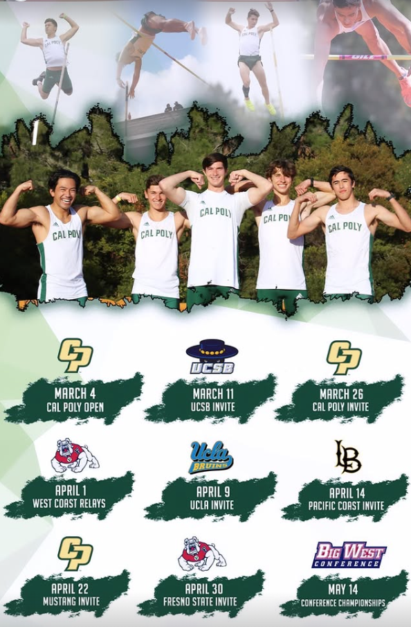 Cal Poly pole vault training data