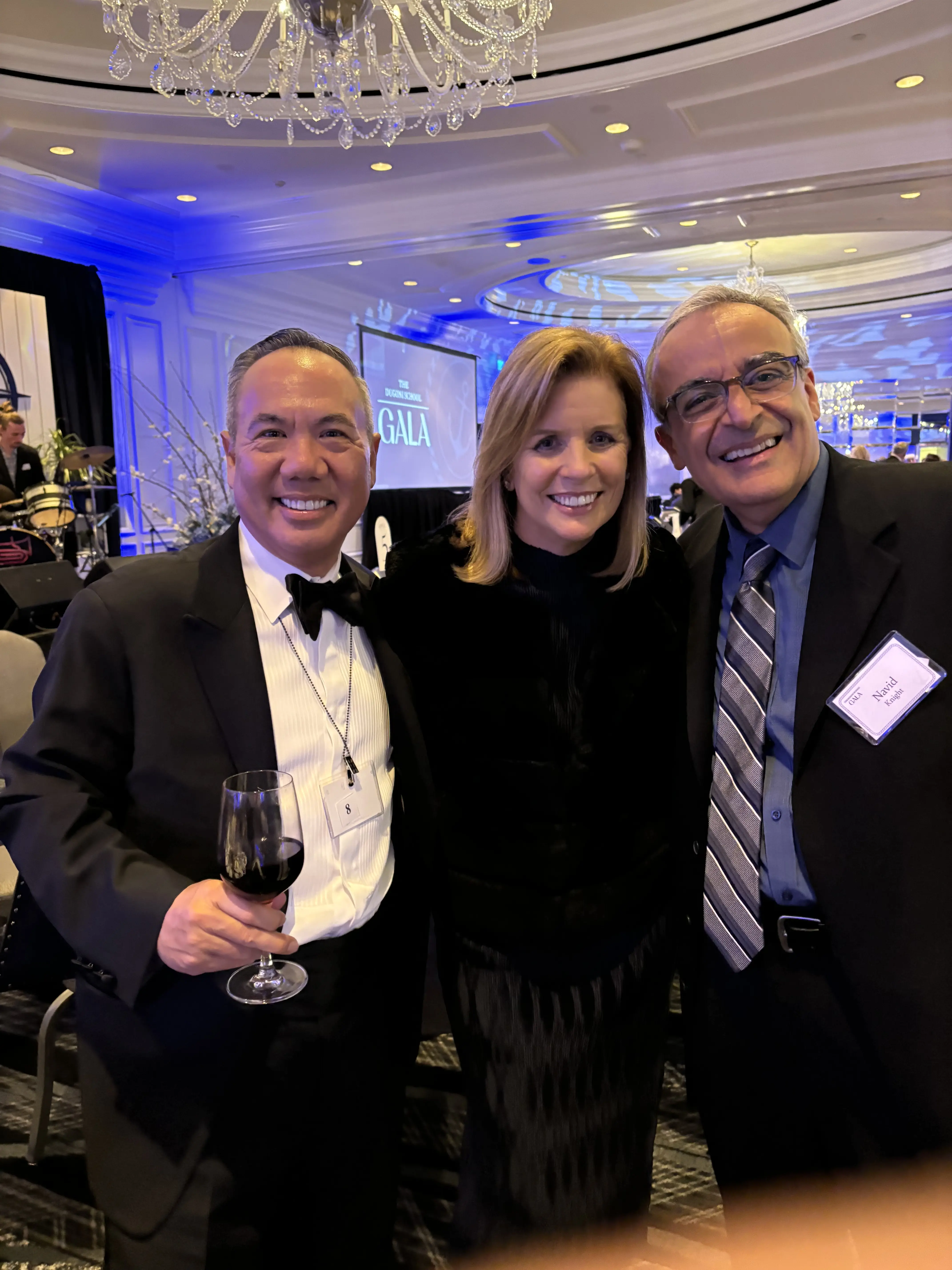 Dr. Njo at a leadership event.