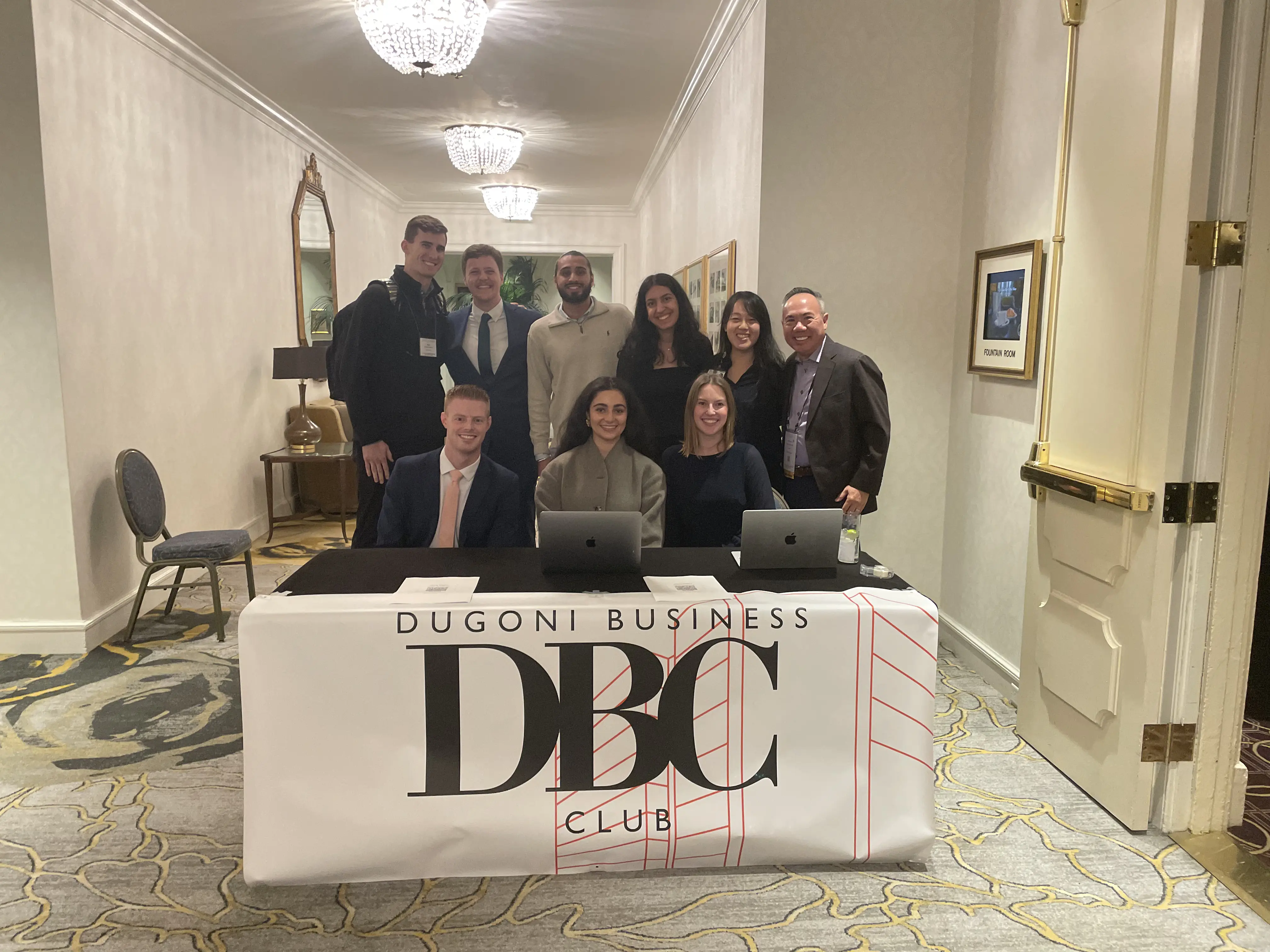 Dugoni Business Club gathering with Dr. Njo.