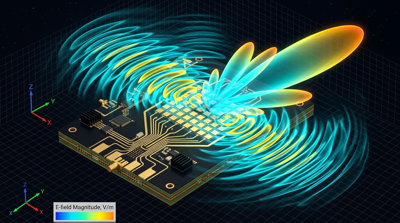 Ansys Electronics and HFSS Electromagnetics High-Frequency Wave