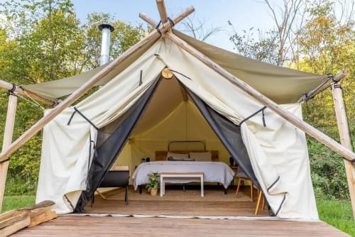 Glamping by the Great Lakes