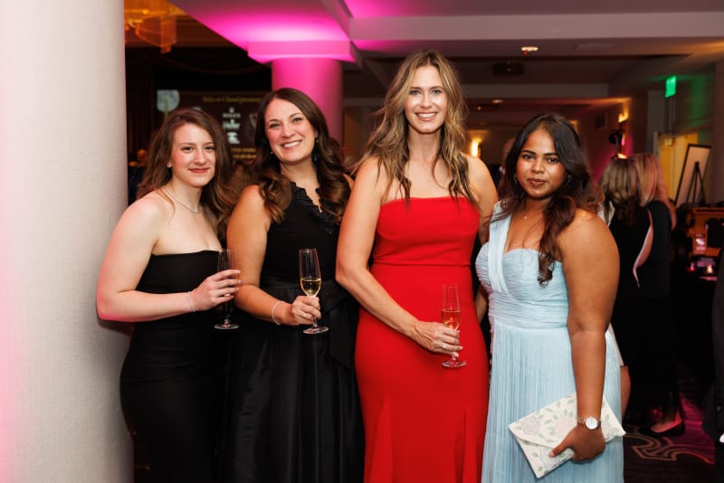Guests toasting at the 2023 Auction