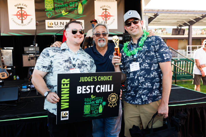 2025 Chili Cook-Off Judges' third place winners