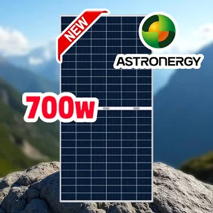 AE Solar Tấm pin AE Solar 700Wp N-TYPE TOPCON hai mặt kính - AE CME-132BDS 700W