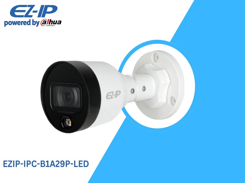 DAHUA EZ Ip 2mp Color Bullet Camera 2.8 with Full LED (no mic) internet camera