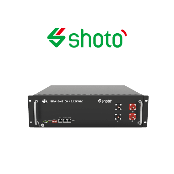 Battery shoto 5.12 kWh lithium ion(Rack mount)