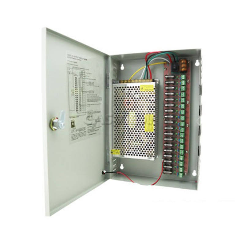 CCTV 16 channel power supply (boxed)