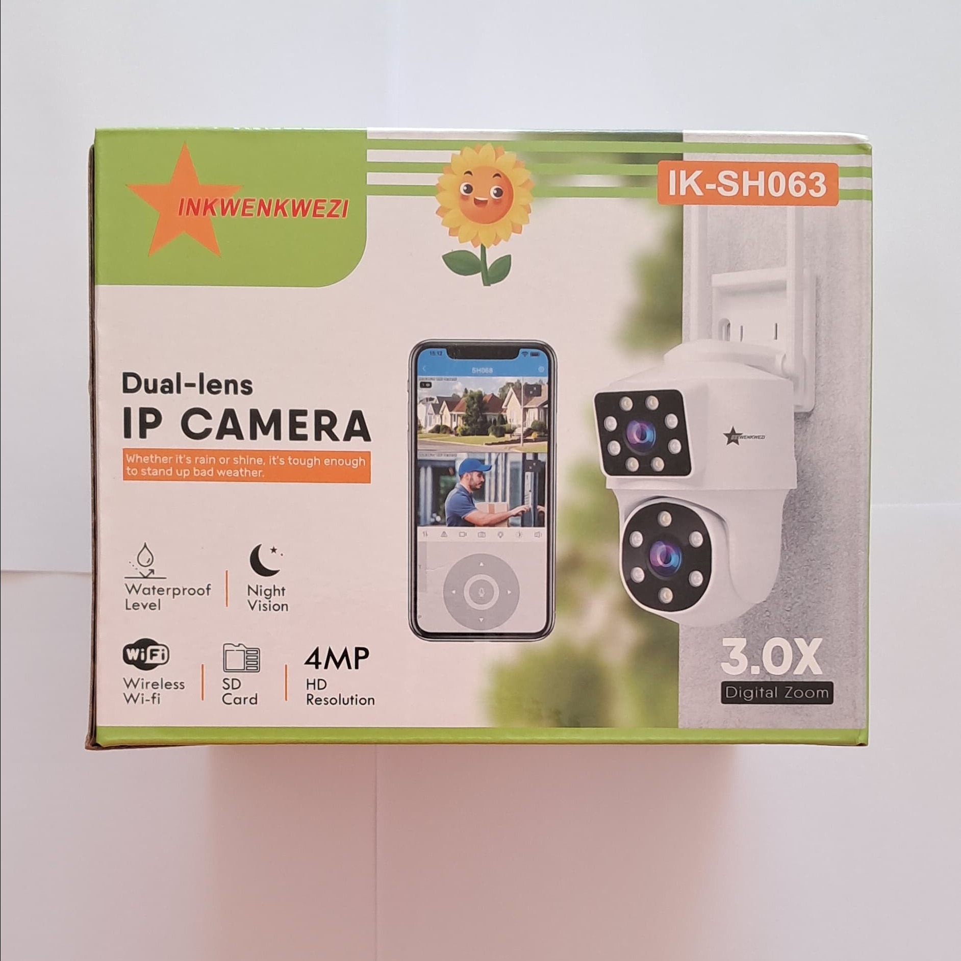 Dual-Lens IP wifi Camera IK-YC002