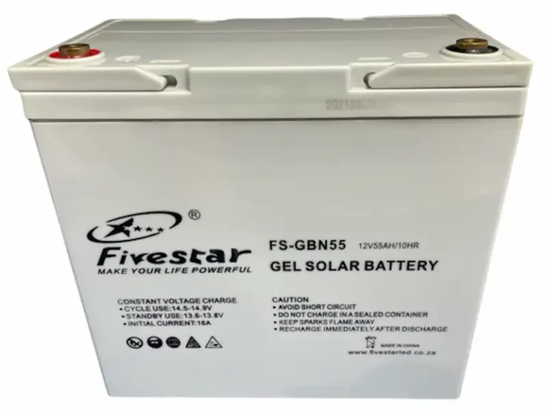 DEEP Cycle 12V 55AH GEL BATTERY